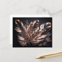 Mooie Roze & Zwarte Decoratieve Veren