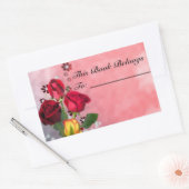 Mooie Rozen Book Label (Envelop)