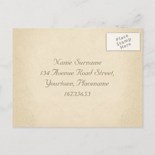 Mooie rozen bruiloft RSVP briefkaarten (Achterkant)