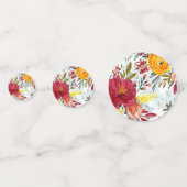 Mooie Rozen Confetti (Achterkanten)