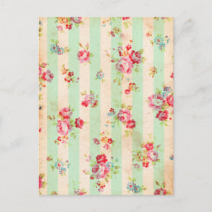 Mooie rozen en andere bloemen briefkaart