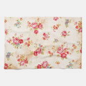 Mooie rozen en andere bloemen theedoek (Horizontaal)