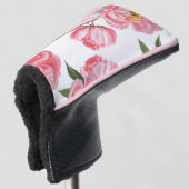 Mooie Rozen Golfheadcover (3/4 voorkant)