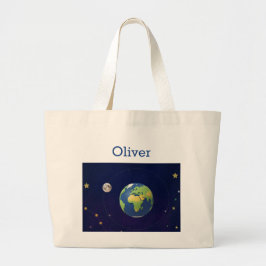 Mooie ruimte buiten het zonnestelsel Persoonlijke Grote Tote Bag