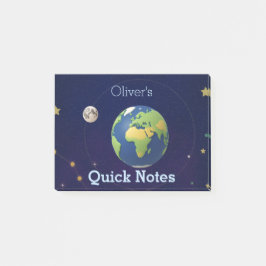Mooie ruimte buiten het zonnestelsel Persoonlijke Post-it® Notes