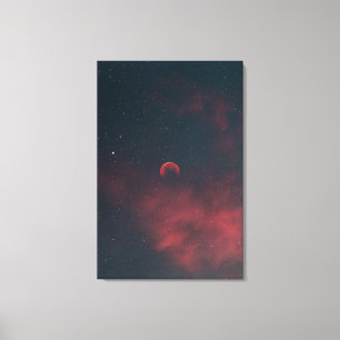 Mooie ruimte canvas afdruk