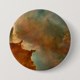 mooie ruimte ronde button 7,6 cm