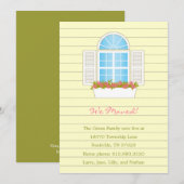 Mooie Ruit Verhuisbericht Aankondiging (Voorkant / Achterkant)