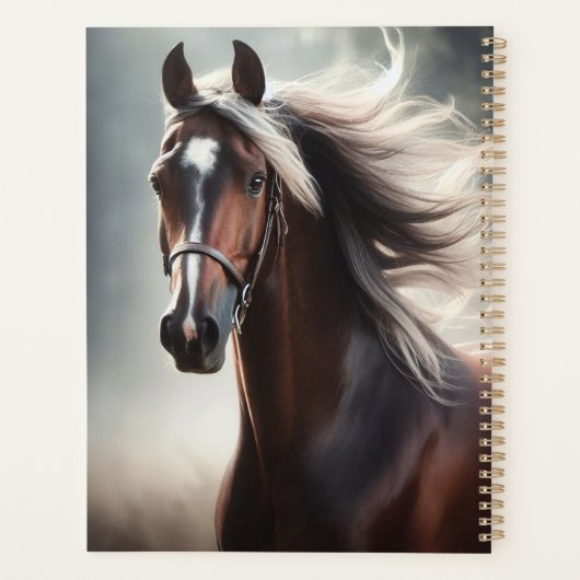 Mooie ruiter planner (Achterkant)