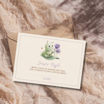 Mooie Rups Baby Shower Luier Raffle
