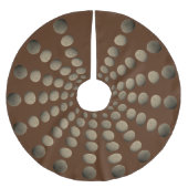 Mooie Rustic Stone Mandala Kerstboom Rok (Voorkant)