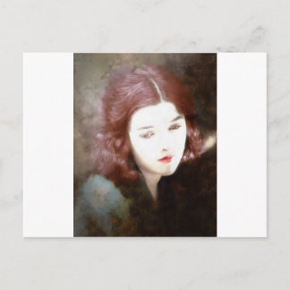 Mooie Sad Woman Briefkaart