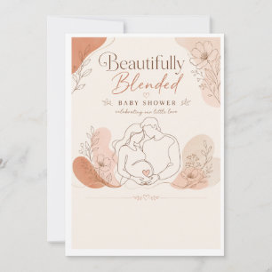 Mooie Samengestelde Uitnodiging Voor Baby Shower