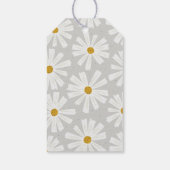 Mooie Scandi Daisy bedankbriefjes Cadeaulabel (Achterkant)