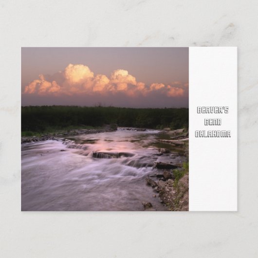 Mooie scène in Oklahoma Briefkaart (Voorkant)