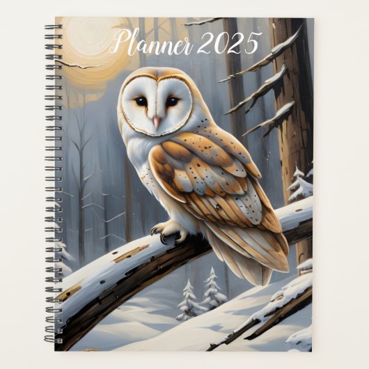 Mooie scharnenuil planner (Voorkant)