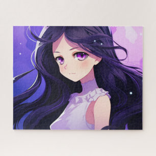 Mooie schattige kawaii anime legpuzzel