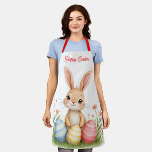 Mooie Schattige Paashaas Populaire Collectie Schort