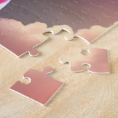 Mooie Schattigee kleurrijke Giraffe regenboog kleu Legpuzzel (Zijkant)