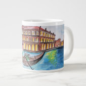 Mooie schilderkunst extra grote beker (Voorkant rechts)