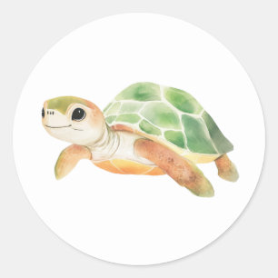 Mooie Schildpad Stickers