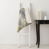 Mooie Schnauzer Sherpa Deken (In situ)