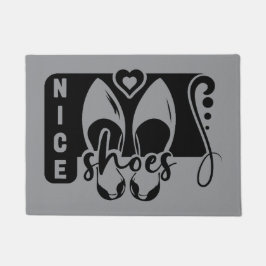 Mooie schoenen deurmat