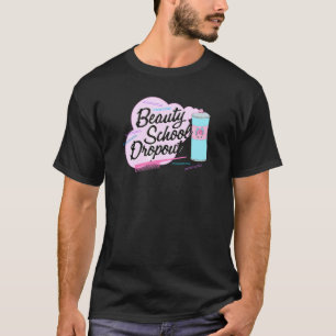 Mooie school drop-out Schattig 50s retro-muzieks T-shirt