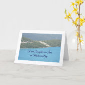 Mooie schoondochter, Moederdag Kaart (Gele Bloem)