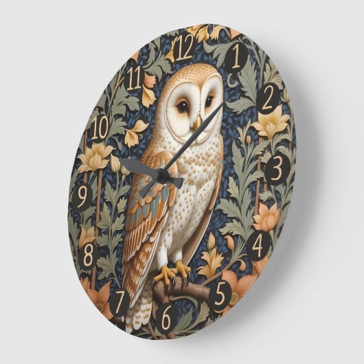 Mooie schuur uil William Morris geïnspireerd Grote Klok (Hoek)