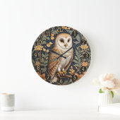 Mooie schuur uil William Morris geïnspireerd Grote Klok (Huis)