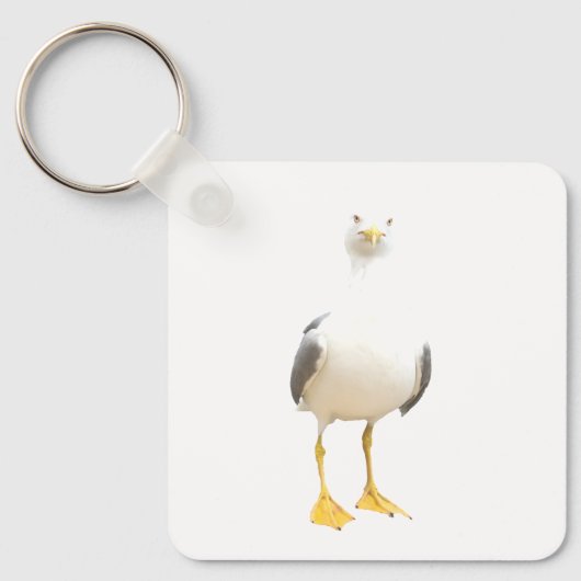Mooie Seagull Sleutelhanger (Voorkant)
