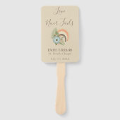 Mooie Seashell Beach Theme Handwaaier (Voorkant)