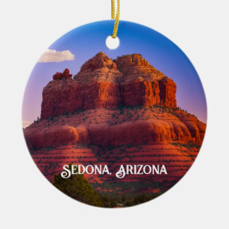 Mooie Sedona Arizona Red Rocks landschapskunst Keramisch Ornament
