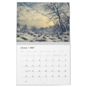 Mooie seizoensgebonden afbeeldingen kalender (Jan 2027)