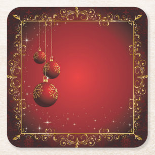 Mooie set Onderzetters voor Kerstmis en Vakantie