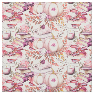 Mooie Shabby Chick Herfst Patroon Stof
