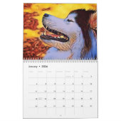 Mooie Siberian Husky 2020-kunstwandkalender Kalender (Jan 2026)