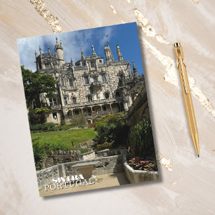 Mooie Sintra Portugal Fotografie, op maat gemaakte Feestdagenkaart