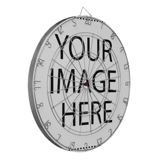 mooie sjabloon dartbord (Voorkant Links)