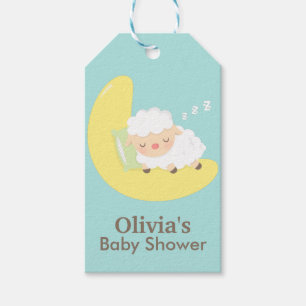 Mooie Slaap Lieve Lammetje Baby Shower Feest Label Cadeaulabel