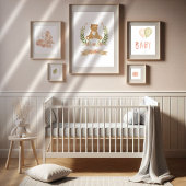 Mooie Slaapbeer Kinderkamer Muur Kunst Decor Poster