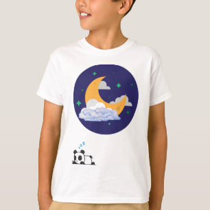 Mooie Slaapdronken Pandababy T-Shirt