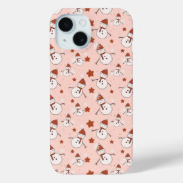 Mooie Sneeuwman Kerst Telefoonhoes