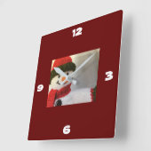 **MOOIE SNEEUWMAN** KLOK (Hoek)