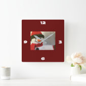 **MOOIE SNEEUWMAN** KLOK (Huis)