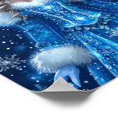 Mooie Sneeuwmeisje Poster (Hoek)