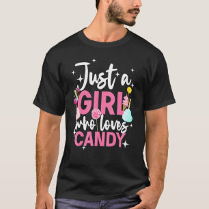 Mooie Snoep Voor Vrouwen Meisjes Kinderen Snoepjes T-shirt