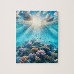 Mooie snorkelrif legpuzzel