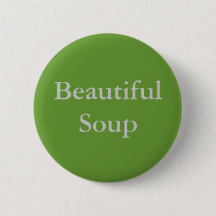 Mooie soep ronde button 5,7 cm